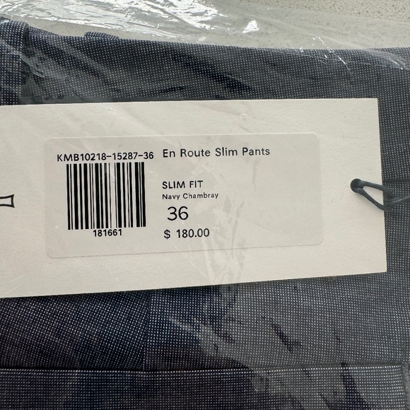 Kit & Ace En Route Slim Pants - Picture 1 of 2